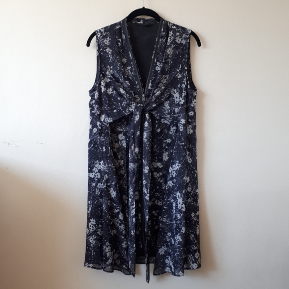 All Saints Jayda Lisk Dress, Medium - Picture 2 of 8
